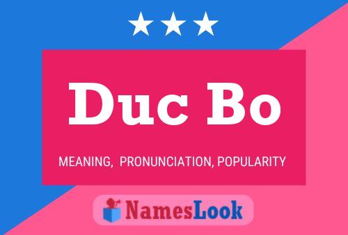 Póster del nombre Duc Bo