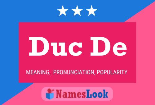 Póster del nombre Duc De