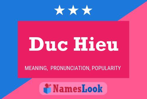 Póster del nombre Duc Hieu