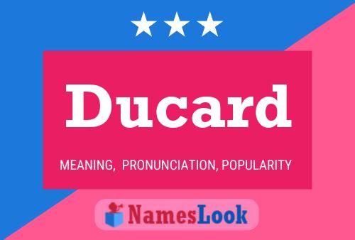 Póster del nombre Ducard