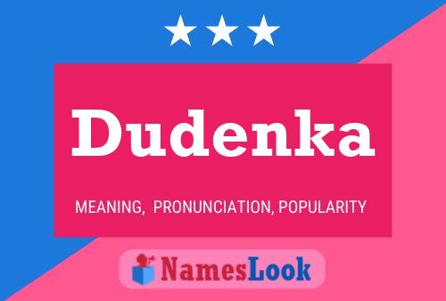 Póster del nombre Dudenka