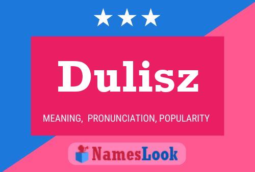 Póster del nombre Dulisz