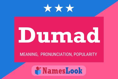 Póster del nombre Dumad