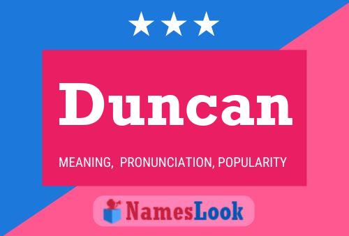 Póster del nombre Duncan