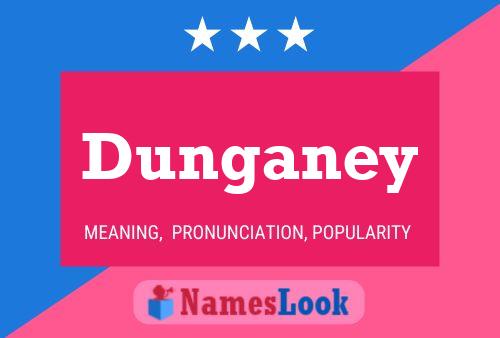 Póster del nombre Dunganey