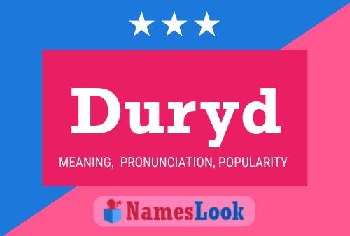 Póster del nombre Duryd