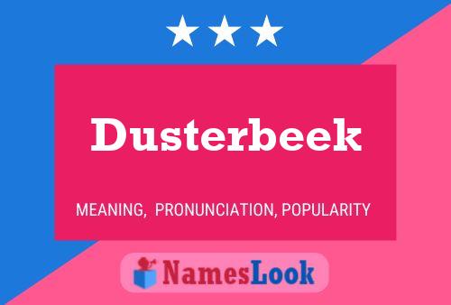 Póster del nombre Dusterbeek