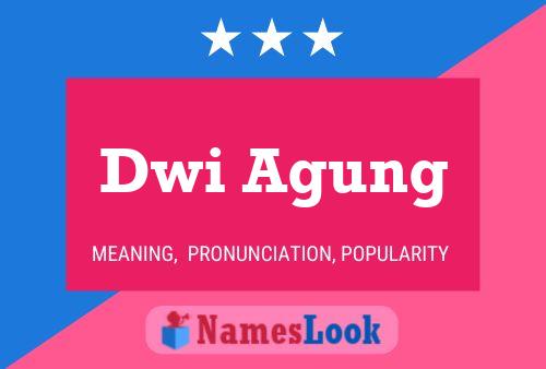 Póster del nombre Dwi Agung