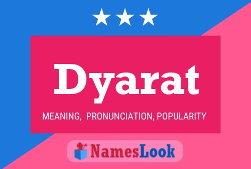 Póster del nombre Dyarat