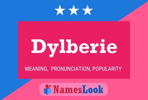 Póster del nombre Dylberie