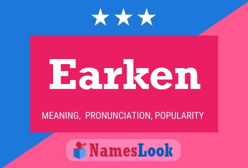 Póster del nombre Earken