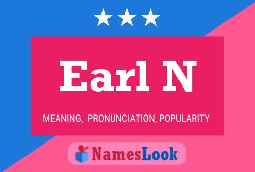 Póster del nombre Earl N