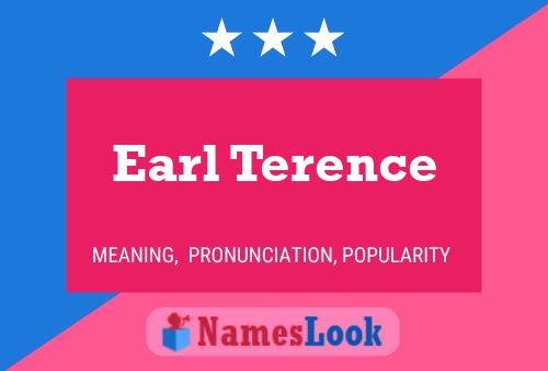 Póster del nombre Earl Terence