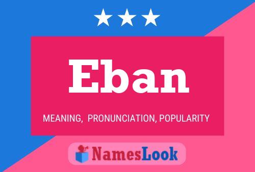 Póster del nombre Eban