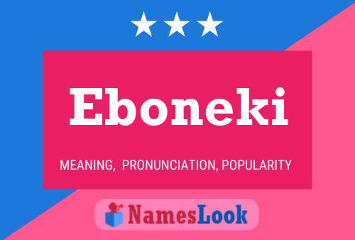 Póster del nombre Eboneki