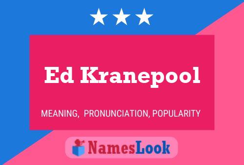 Póster del nombre Ed Kranepool