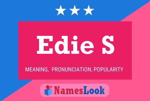 Póster del nombre Edie S