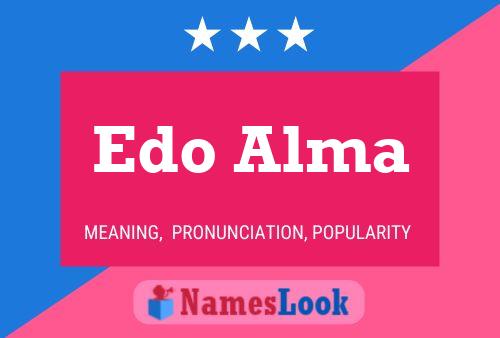 Póster del nombre Edo Alma