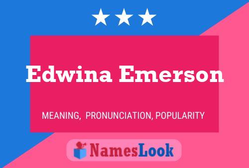 Póster del nombre Edwina Emerson