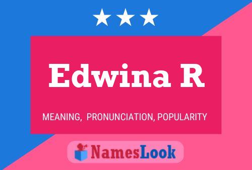 Póster del nombre Edwina R