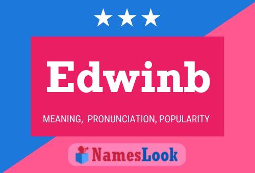 Póster del nombre Edwinb