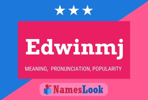 Póster del nombre Edwinmj