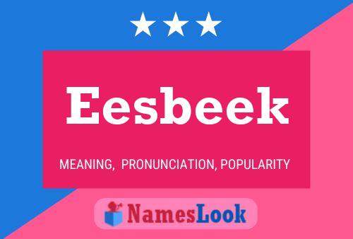 Póster del nombre Eesbeek