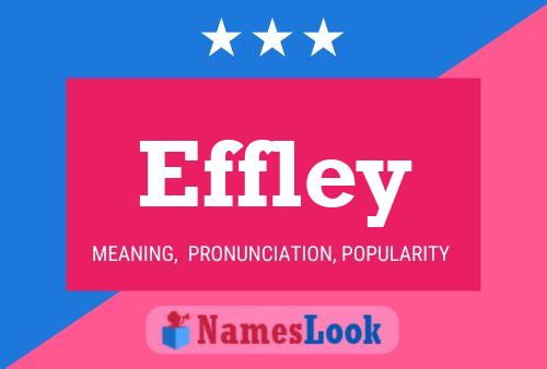 Póster del nombre Effley