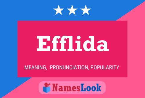 Póster del nombre Efflida