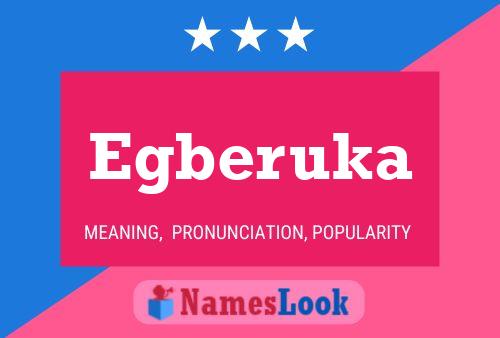 Póster del nombre Egberuka