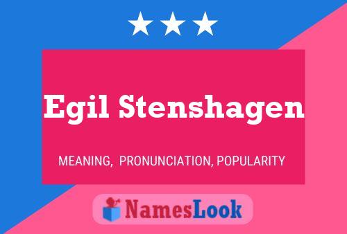 Póster del nombre Egil Stenshagen