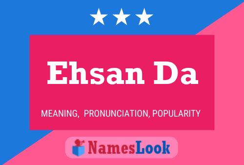 Póster del nombre Ehsan Da