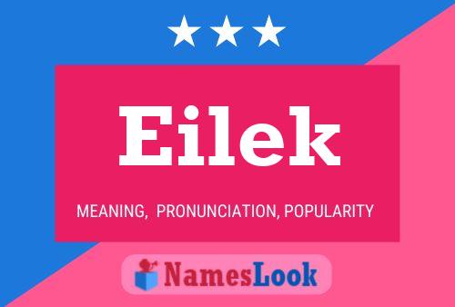 Póster del nombre Eilek