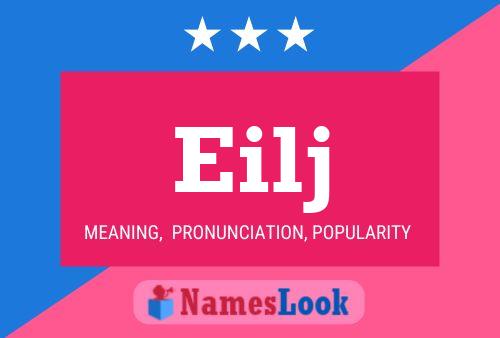 Póster del nombre Eilj