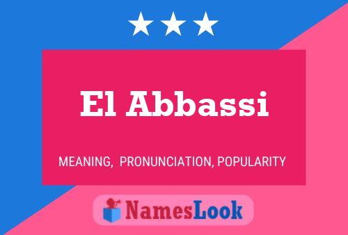 Póster del nombre El Abbassi