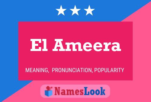 Póster del nombre El Ameera