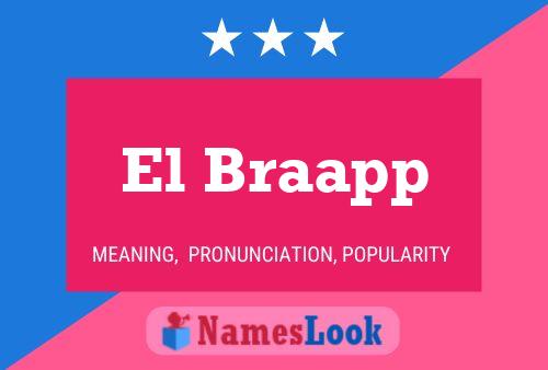 Póster del nombre El Braapp