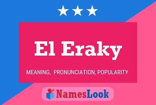 Póster del nombre El Eraky