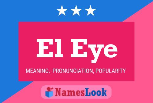 Póster del nombre El Eye