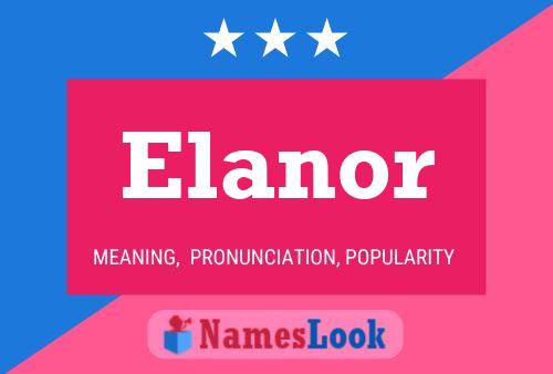 Póster del nombre Elanor