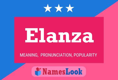 Póster del nombre Elanza