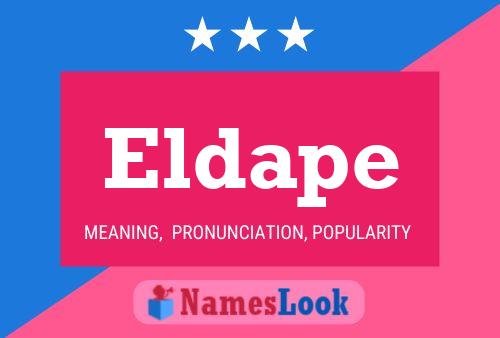 Póster del nombre Eldape