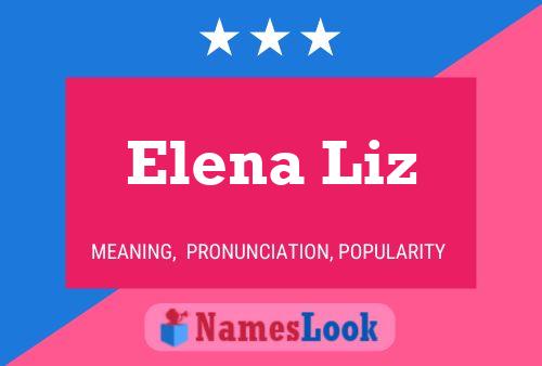 Póster del nombre Elena Liz