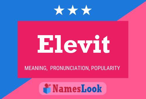 Póster del nombre Elevit