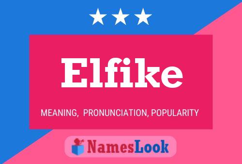 Póster del nombre Elfike