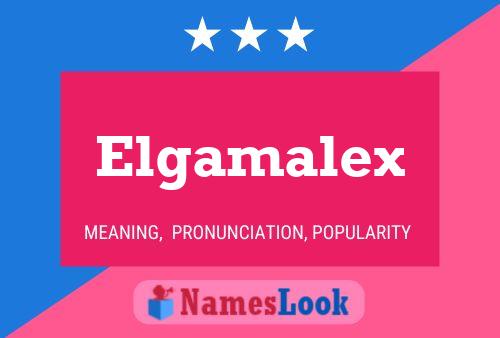 Póster del nombre Elgamalex