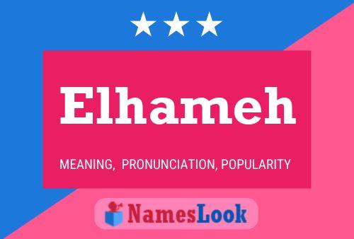 Póster del nombre Elhameh