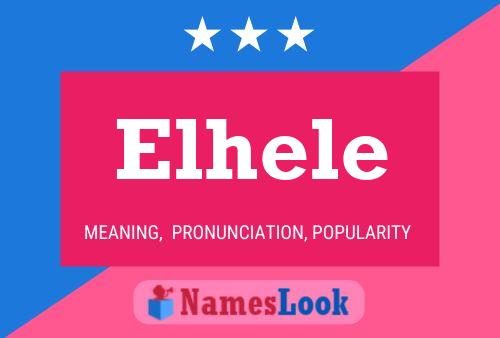 Póster del nombre Elhele