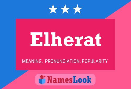 Póster del nombre Elherat