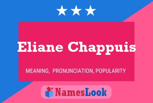 Póster del nombre Eliane Chappuis